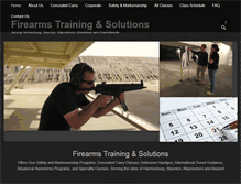 Tablet Screenshot of fts-training.com